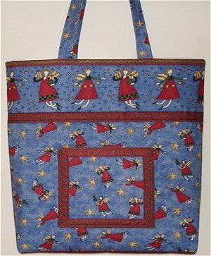 Quilted Tote Bag - Quilted Totes