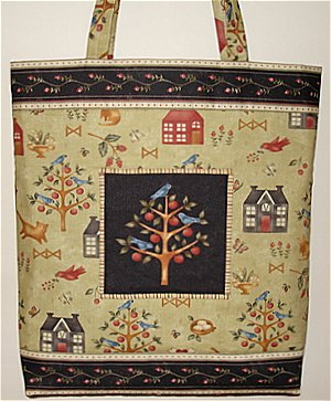 Quilted Tote Bag - Quilted Totes