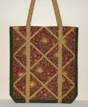 Quilted Tote Bag - Quilted Totes